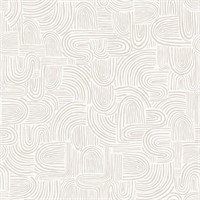 SM1102  Tempaper Swell Sand Swirl Wallpaper, 20.5"