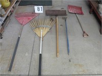 5 Assorted Garden Tools