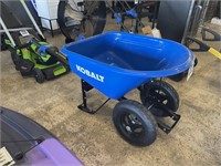 KOBALT 7 CU. FT. 2 WHEEL POLY WHEELBARROW