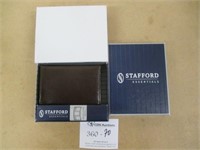 Stafford Leather Trifold Wallet