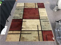 Contemporary Area Rug, 7' X 5'