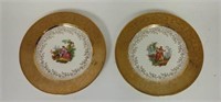 Two Plates Marked Royal China