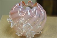 Antique Pink Opalescent Bowl