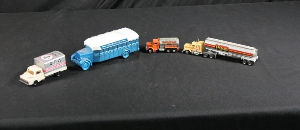 Vintage Die Cast Toy Vehicles