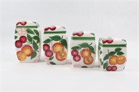 Fruit & Dogwood Blossoms by Sorbet Canisters