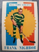 1960-61 Topps NHL Frank Nighbor Card #35