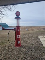 Flying Gasoline Pump Display