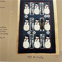 Mr. Frosty Quilt Kit 34 x 56 Finished