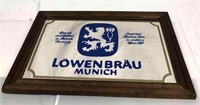 Lowenbrau Munich German Beer Mirror