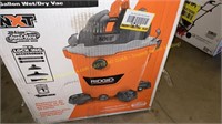 RIDGID 12 gal. Wet/Dry Shop Vacuum, (USED)