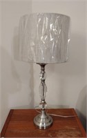 Acrylic and Metal Table Lamp