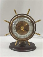 Salem Clock Co. Brass Barometric Pressure