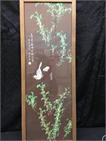 SIGNED Japanese Fabric Painting
