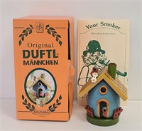 Original Duftl Germany Hand Painted Smoker