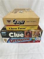 Game Lot Operation,.Clue, ChessTutor