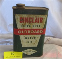 Sinclair Outboard Motor Oil Full 1 Quart Can