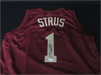 Max Strus signed basketball jersey JSA COA