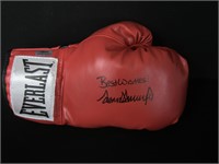Donald Trump POTUS signed boxing glove COA