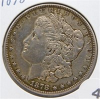 1878-S Morgan Silver Dollar.