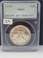 1939 50C  Proof PCGS PR65 Old Rattler