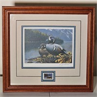 1994 Duck Stamp Print; George Lockwood, Signed