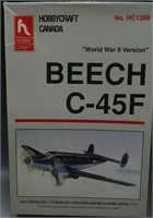 HOBBY CRAFT BEECH C-45F PLANE MODEL 1/72 SCALE MIB