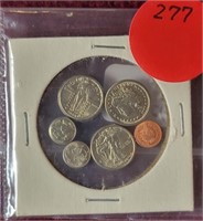 NOVELTY MINIATURE U.S. MINT COIN SET