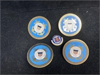 Coast guard pins
