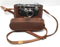 Argus Vintage Film Camera in Leather Case