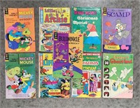 Vtg Comic Books Disney Golden Key Archie Casper