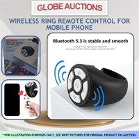WIRELESS RING REMOTE CONTROL FOR MOBILE PHONE
