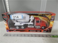 Freightliner 114SD cement truck in original box; 1