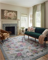 Loloi Rosa RSA-02 5'x7'6 Sky Area Rug