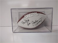 Jack Kemp Autographed Football