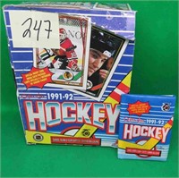 1991-92 O-Pee-Chee Sealed 36 Pack Wax Box Hockey