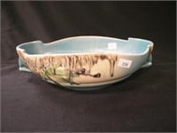 11" Roseville pottery console bowl,