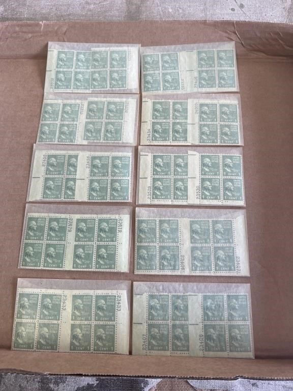 Estate Auction Coins Stamps and more