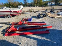 RED 2 POST VISHAMON 7,000LBS SA-7 LIFT SN: