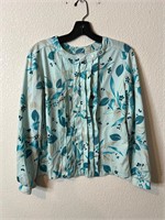 Vintage Graff Floral Poly Femme Shirt