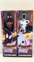 Miles Morales and The Spot Spiderman Figures