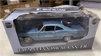 1965 Chevrolet Impala SS 396 Light Blue 1/24 Size