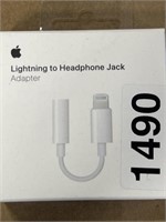 APPLE LIGHTNING TO HEADPHONE JACK