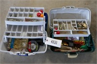 2 TACKLE BOXES W/ TACKLE