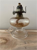 Antique Glass Finger Lamp Queen Mary Burner