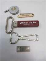 Vintage Advertising Bottle Openers & more