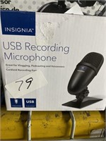 Insignia USB recording microphone