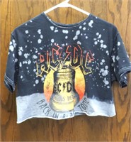 AC/DC Cutoff T-Shirt Size: Medium