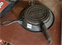 Stover Stove Top Waffle Iron