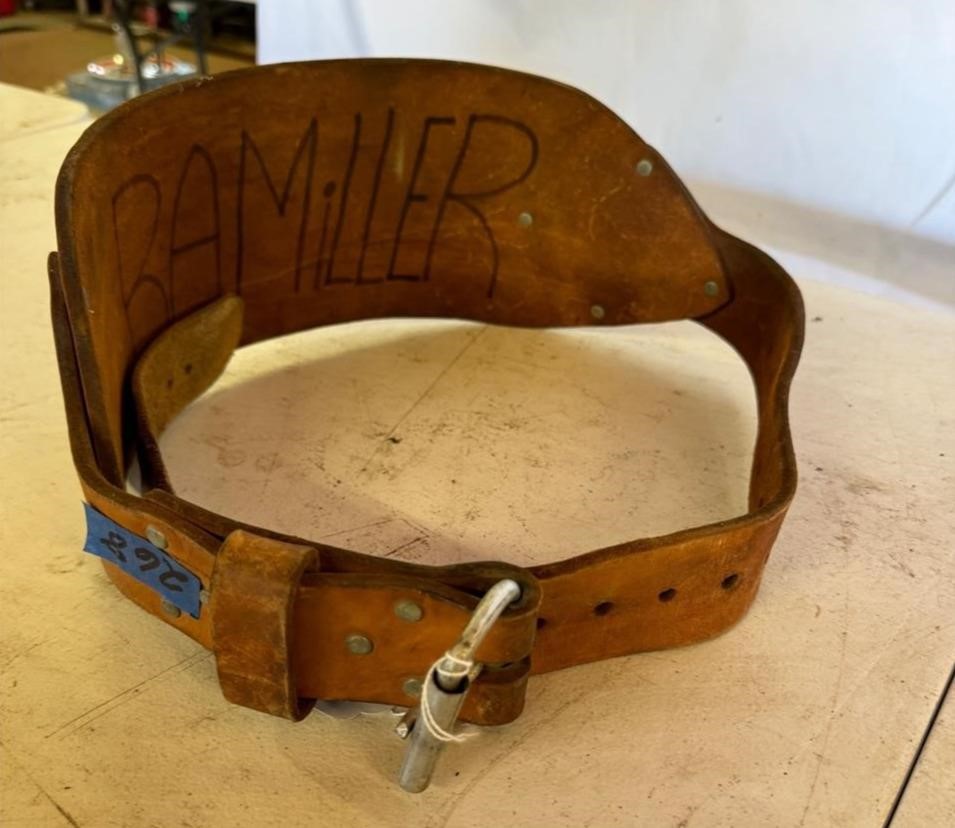 Leather Back Belt