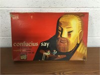 Vintage Board Game - Confucius Say By Pressman